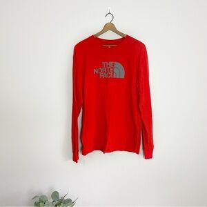 [The North Face] Men's Orange & Grace Graphic Long Sleeve T-shirt